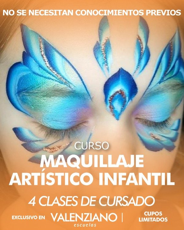 Producto - MAQUILLAJE ARTÍSTICO INFANTIL - Curso - 1