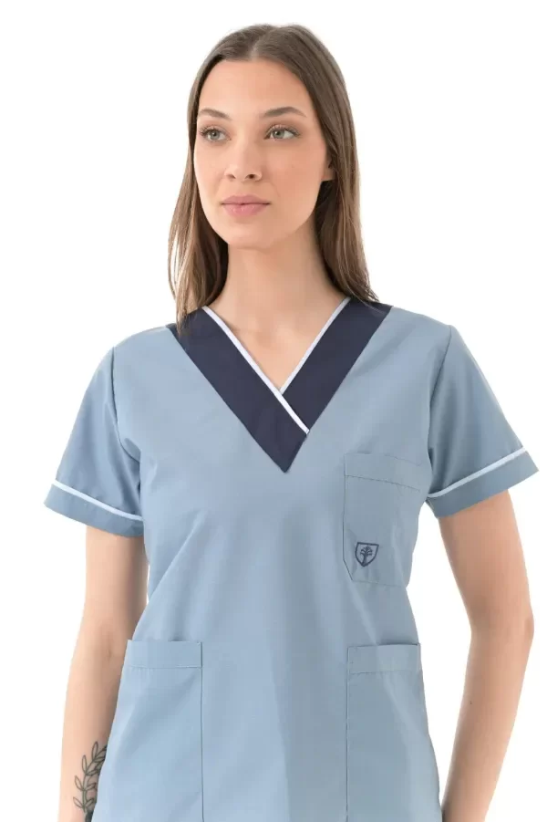 Producto - AMBO ARCIEL Cuello Combinado Aero C/ Azul Marino