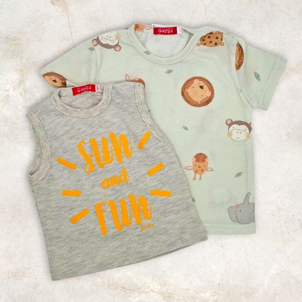 Producto - 2 Remeras bb 6m