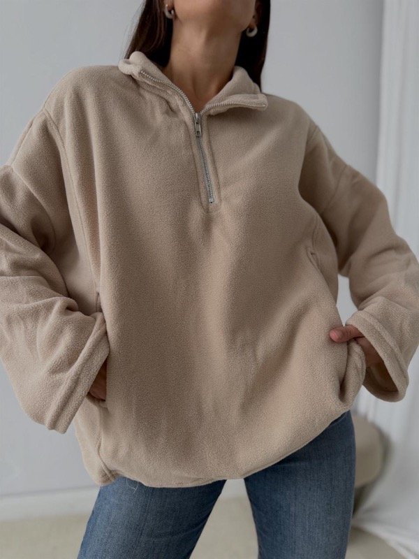 Producto - Buzo polar beige