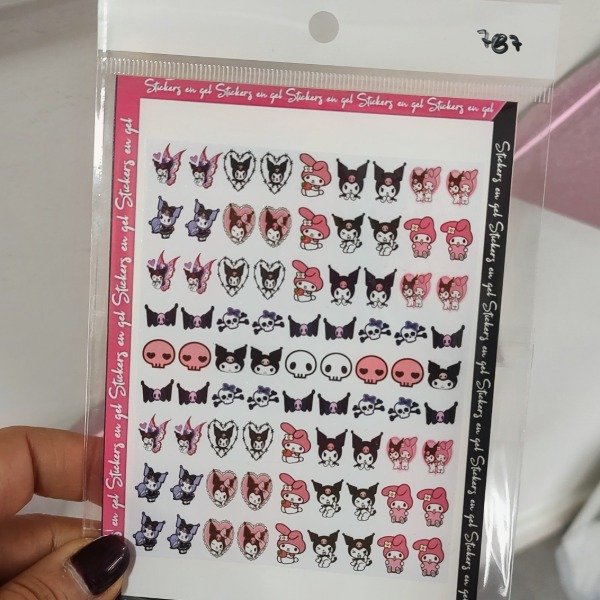 Producto - Stiker 787 Kuromi