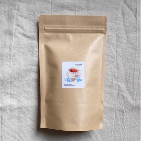 Producto - Té negro nacional en hebras - Bolsa refill de 100gr