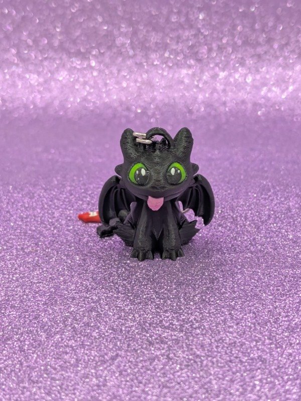 Producto - Llavero de Chimuelo - Como entrenar a tu dragon