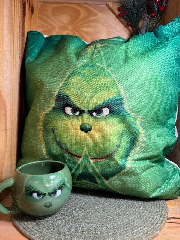 Producto - Funda navideña - Grinch G1 (Efectivo: 14.000)