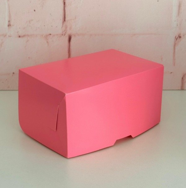 Producto - CAJA ROSA T/BISAGRA -COD. 1587 medida 10x8x15