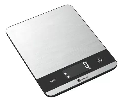 Producto - Balanza de cocina JD Digital Acero Display LCD Touch Alta Precisión 2G A 5Kg