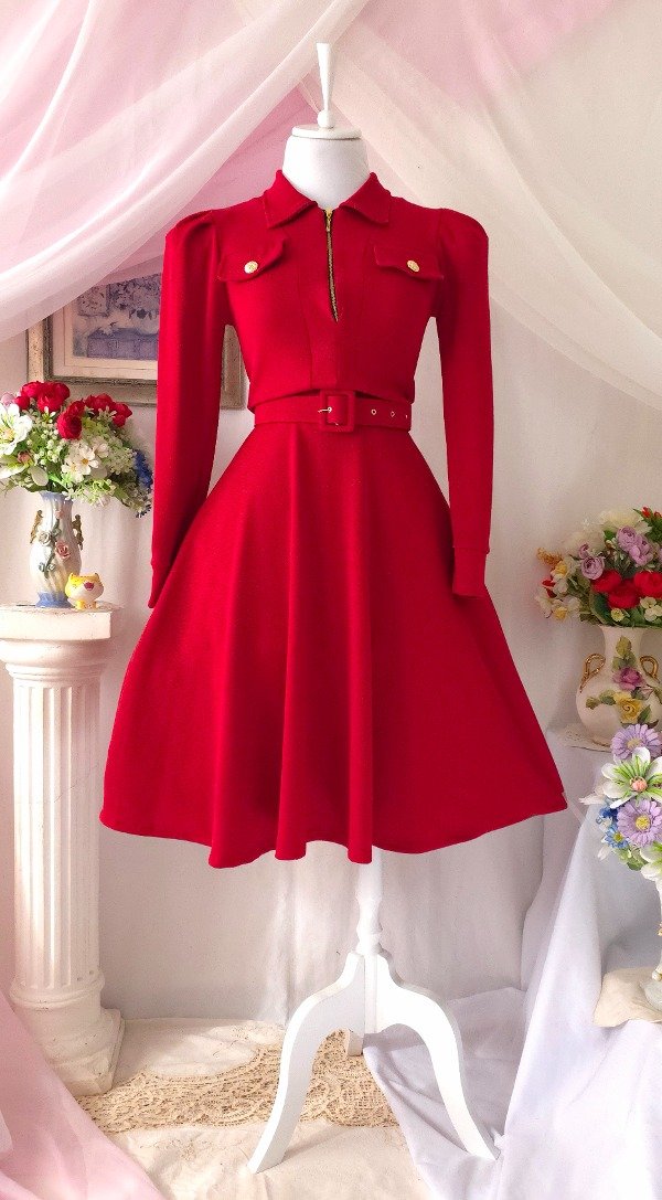 Producto - Vestido Renata Rojo! IMPORTADO NUEVO