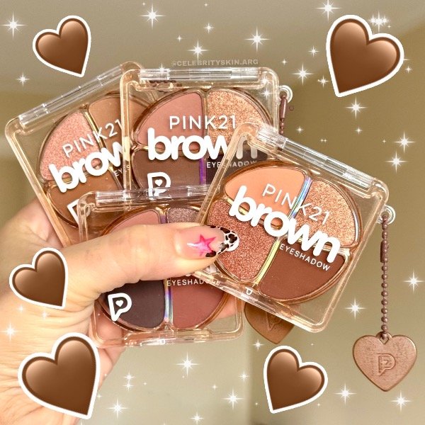 Producto - PALETA BROWN HEART PINK21 X 2 UNIDADES