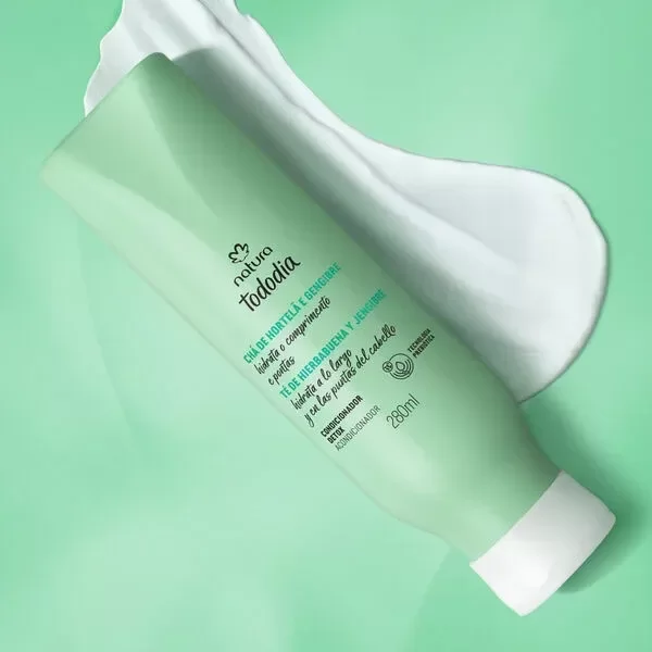 Producto - Tododia te de hierbabuena y jengibre acondicionador detox 280ml.