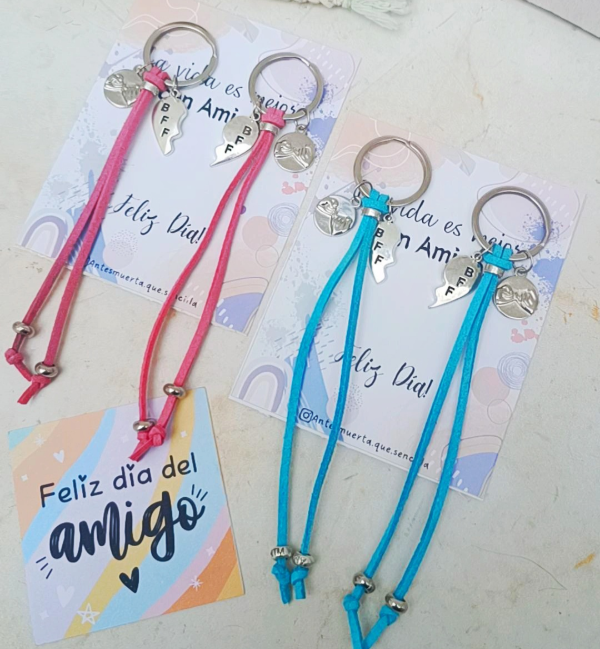 Producto - Llaveros Para compartir BFF