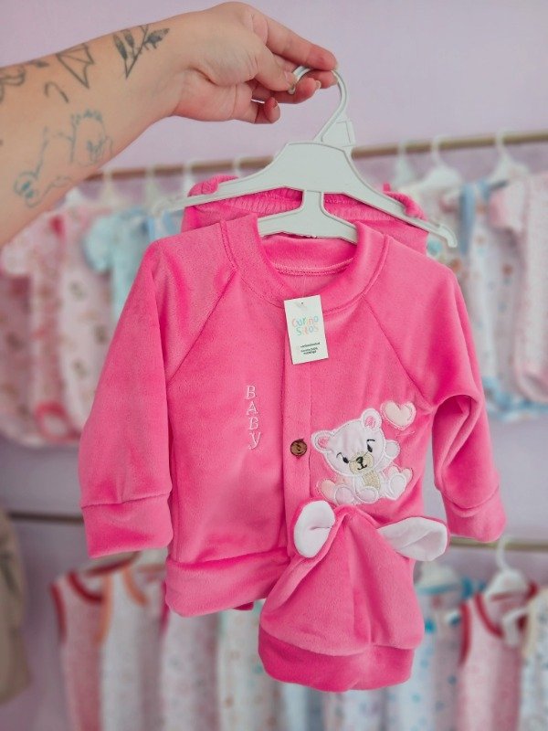 Producto - Conjunto Plush Bifaz T1 fucsia