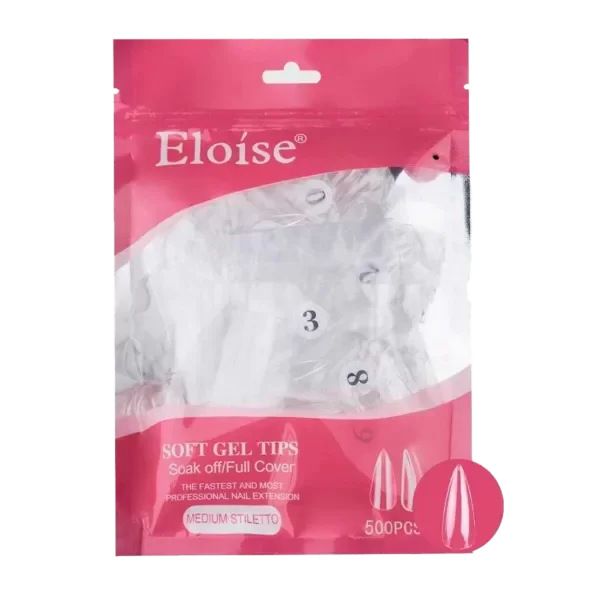 Producto - TIPS PARA SOFT GEL X500 - ELOISE