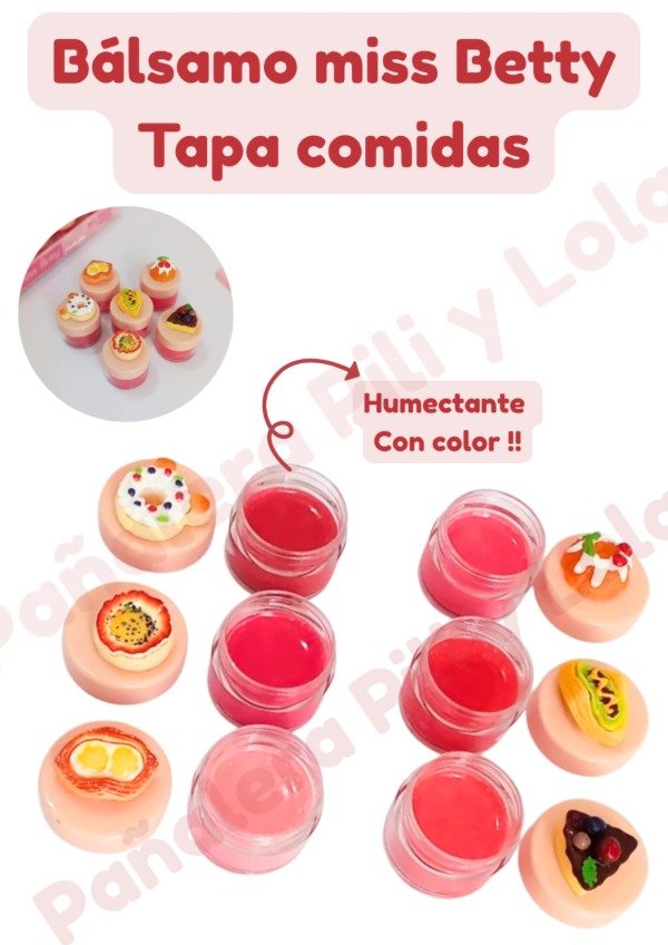 Producto - Bálsamo labial Miss Betty (Consultar tono disponible)