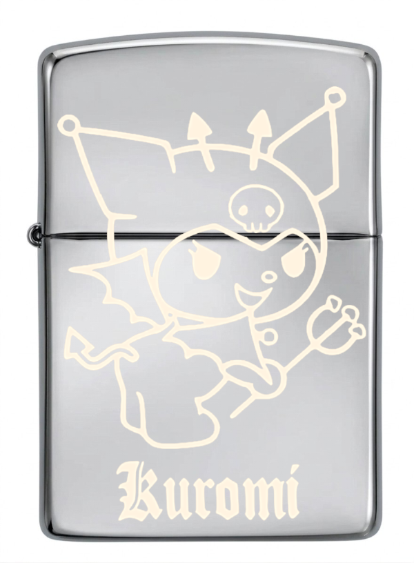 Producto - ENCENDEDOR BENCINA RECARGABLE SANRIO KUROMI - 3