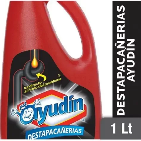 Producto - Ayudin destapa cañería 1000 ml