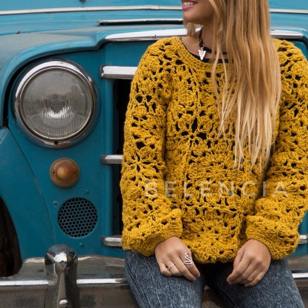 Producto - Patrón Sweater y Chaleco Amapola - PDF + videos
