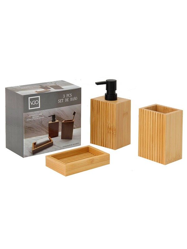 Producto - SET DE BANO BAMBUX3 BA1040