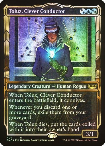 Producto - Toluz, Clever Conductor (Showcase) (Gilded Foil)