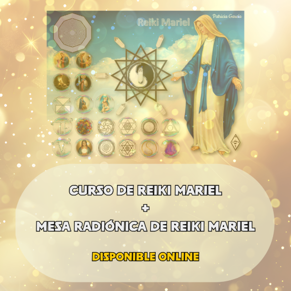 Producto - CURSO REIKI MARIEL + MESA RADIÓNICA REIKI MARIEL