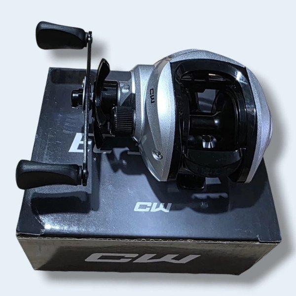 Producto - Reel Bait CW EC 3000 3 Rulemanes Freno 5kg Color Gris Manija Derecha - 7