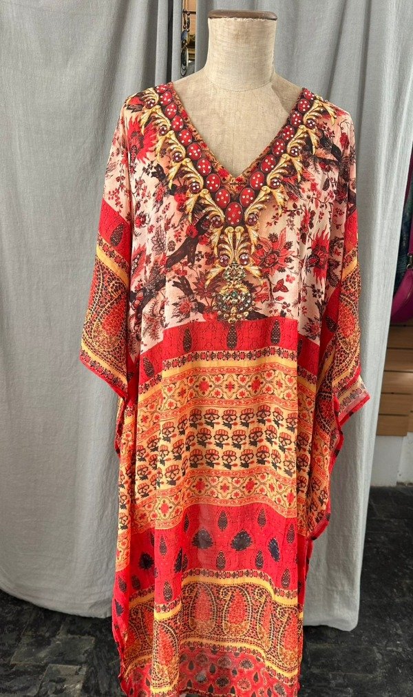 Producto - TUNICA DE GASA. Talle Único.