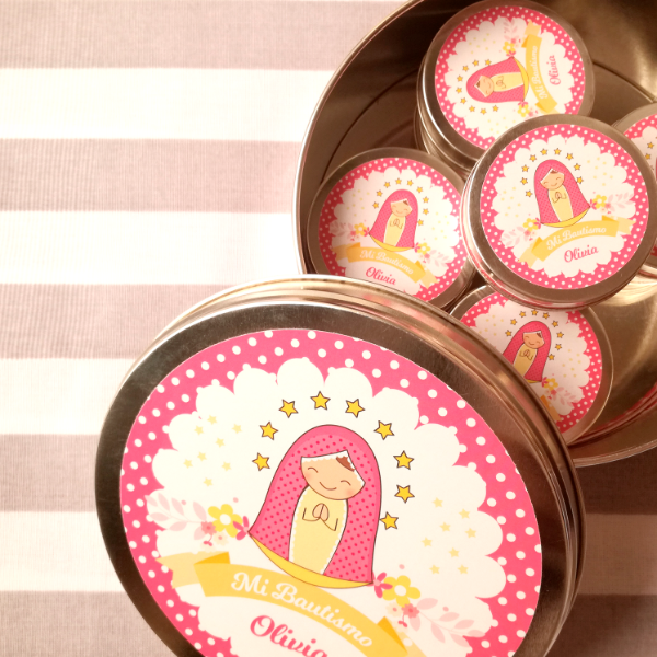 Producto - DISEÑO ESTAMPAS - SOUVENIRS - VIRGENCITA ESTRELLA