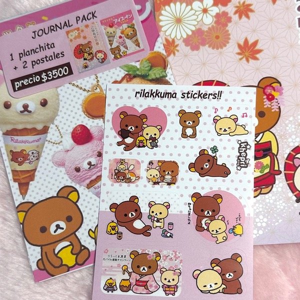 Producto - Journal Kit Rilakkuma
