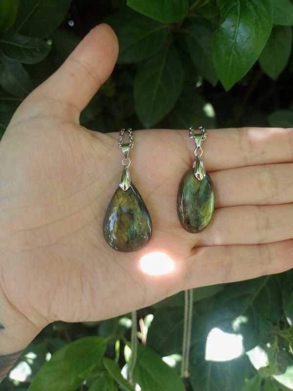 Producto - Medallones Labradorita