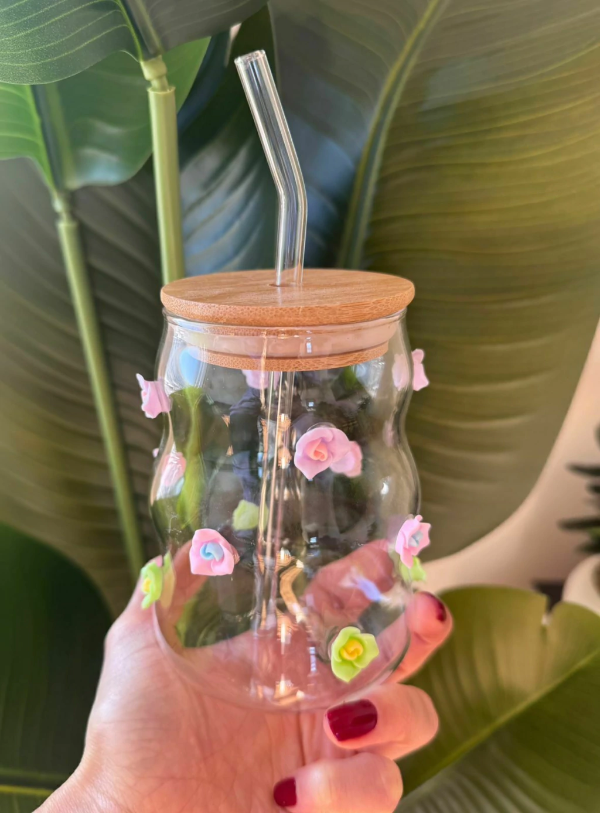 Producto - Vaso flowers