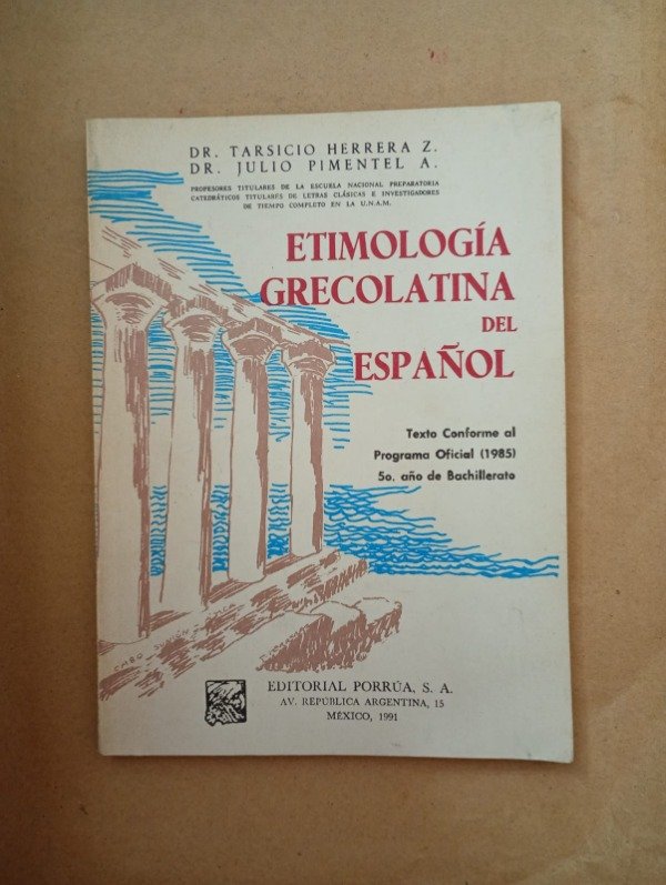 Producto - Etimología grecolatina del español - Herrera Pimentel - Porrúa 1991