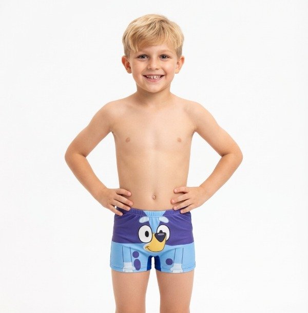Producto - SUNGA LYCRA BLUEY AZUL - ANTICLORO FILTRO UV