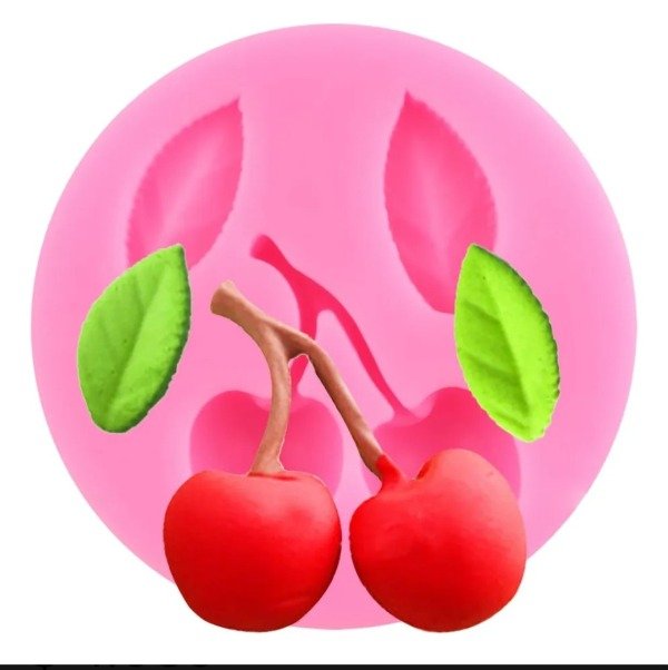 Producto - Molde cerezo y hoja
