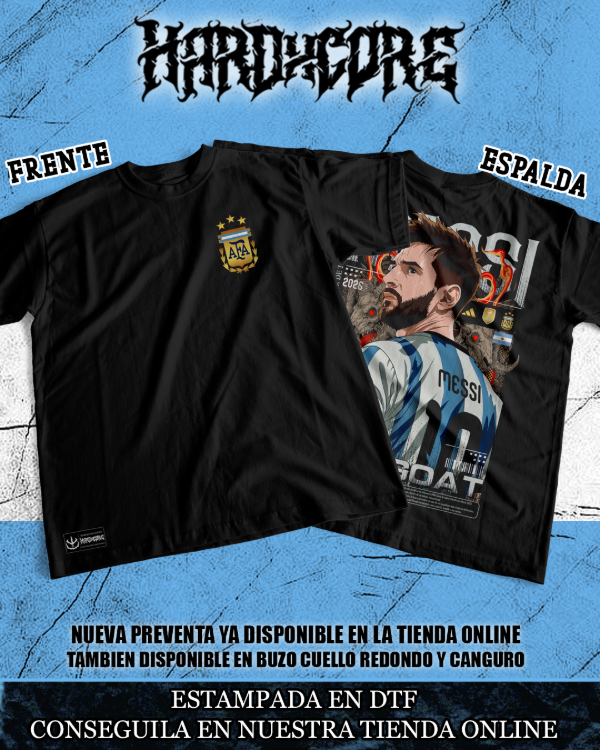 Producto - DROP MESSI (doble estampa)