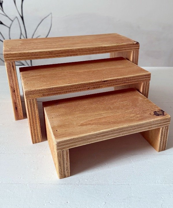 Producto - Escaloncitos tarimas x 3 - distintos tamaños encastrables