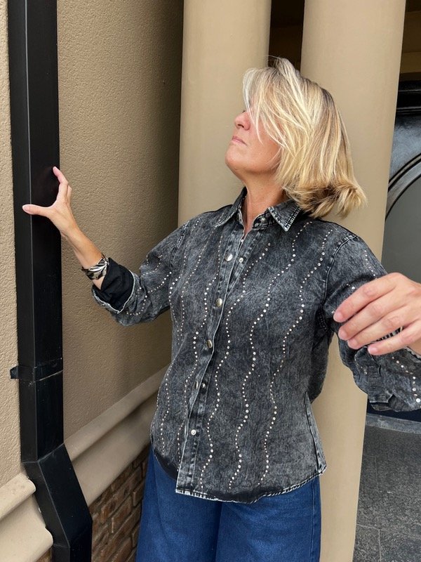 Producto - Camsa jean y piedras