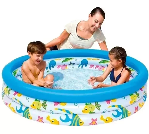 Producto - PILETA INFLABLE 3 ANILLOS BESTWAY 122X25CM