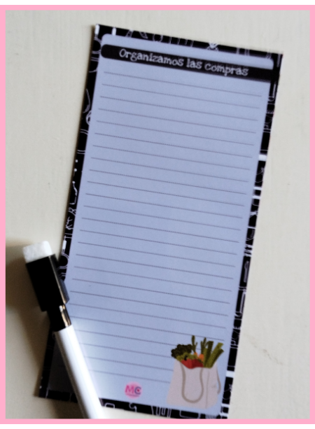Producto - Pizarra imantada para compras + fibron de regalo!  - Modelo Pizarron