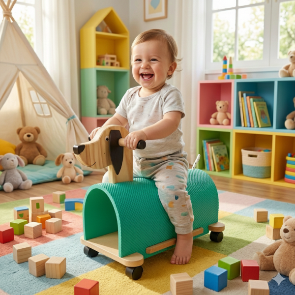 Producto - PATA PATA PERRITO DE MADERA