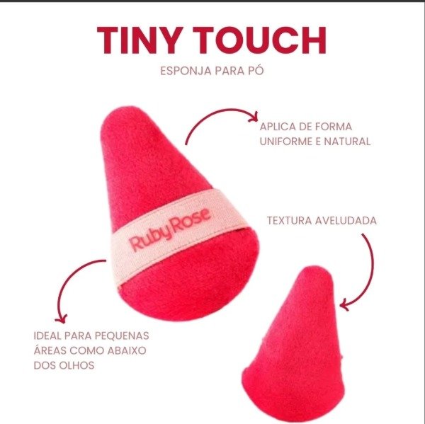 Producto - Mini cisne de polvo Ruby Rose Tiny touch Puff