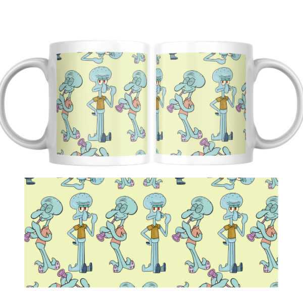 Producto - Taza - Calamardo (Bob esponja)