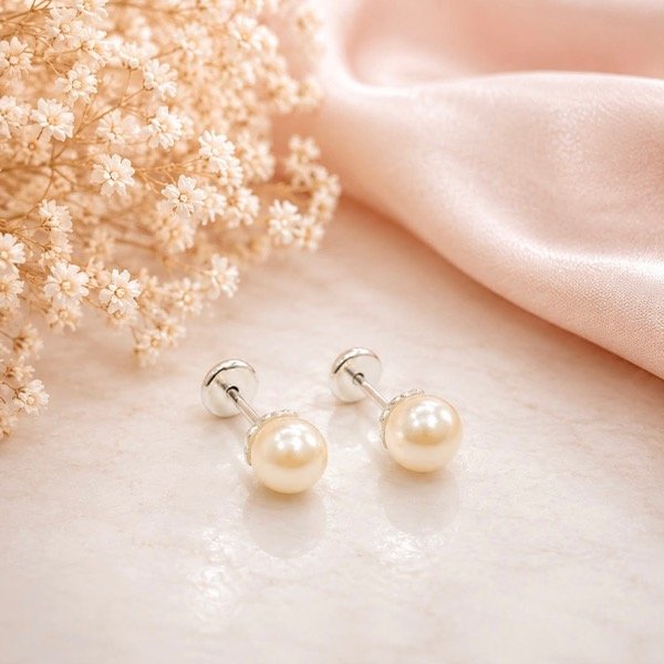 Producto - Aros abridores Perlas Plata 925