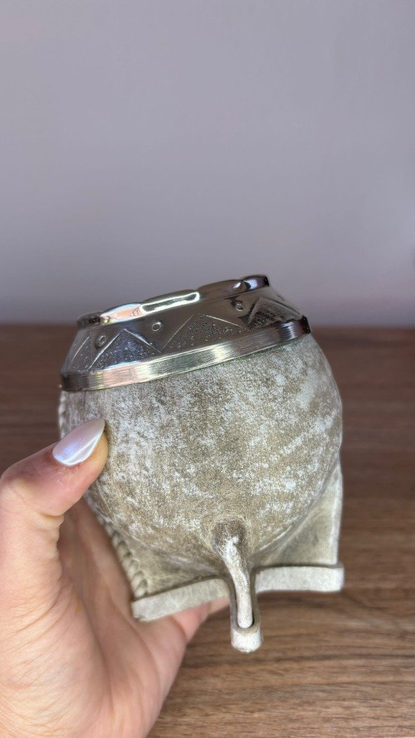 Producto - Mate Torpedo de Cuero Crudo - 1