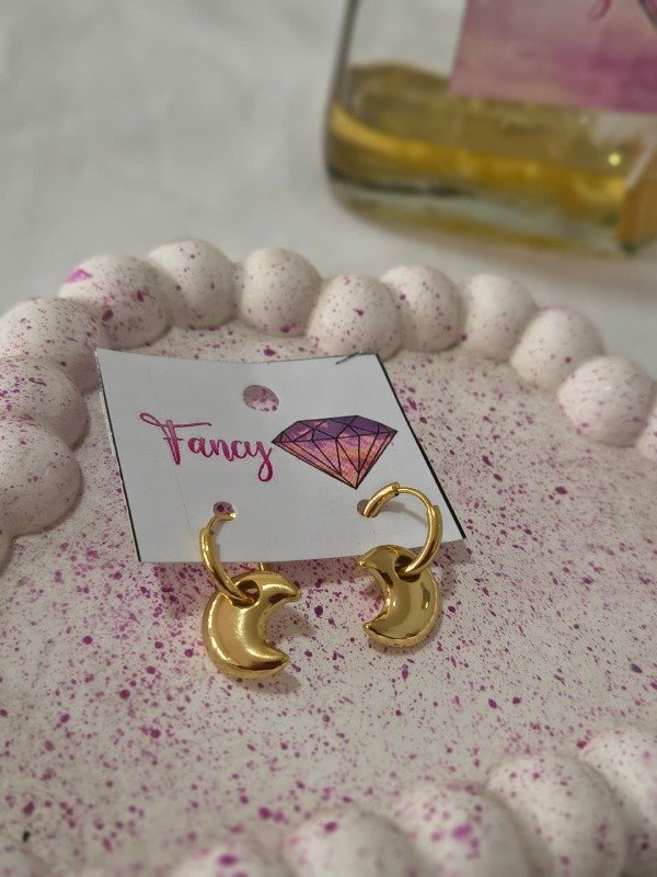 Producto - Argollitas dije bombe luna ad