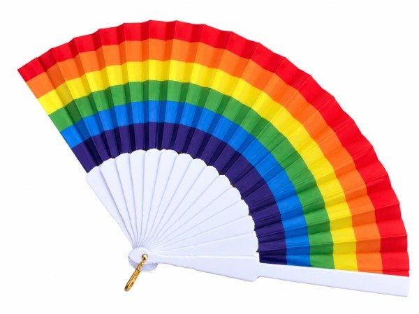 Producto - ABANICO ARCOIRIS LGTB