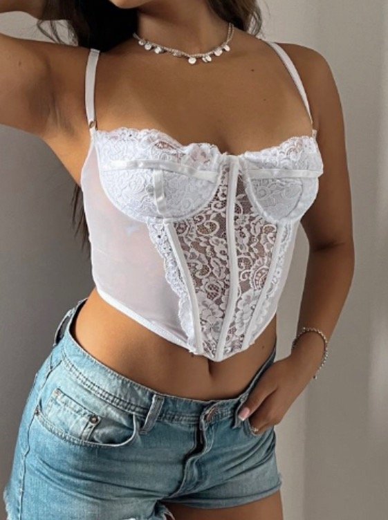Producto - Corset Mora blanco - 1