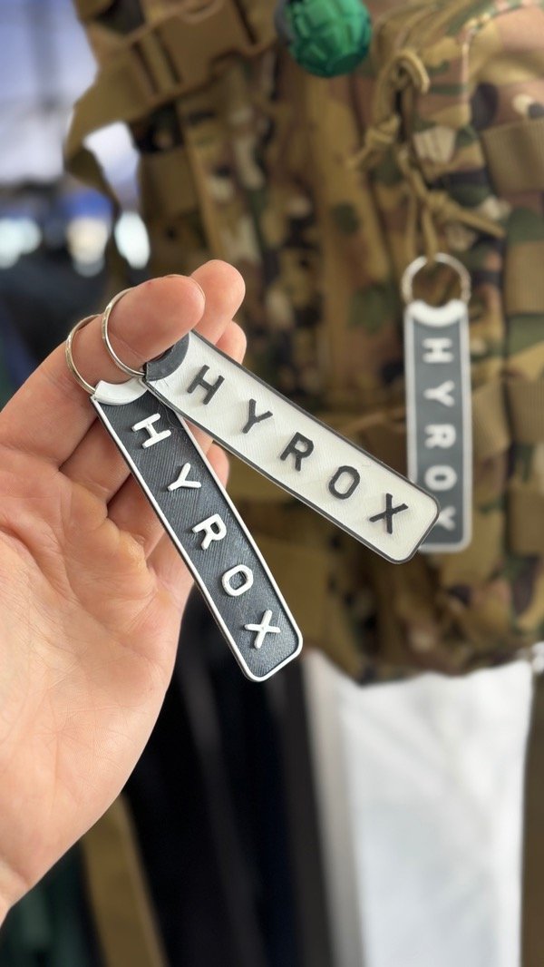 Producto - Llavero Hyrox (flexible)