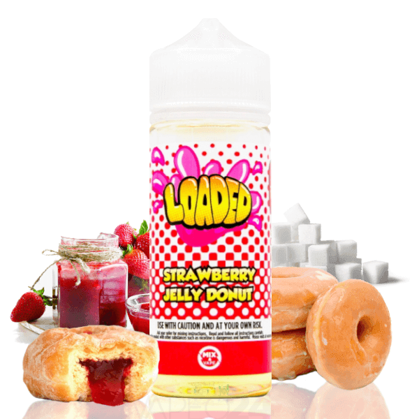 Producto - Strawberry Jelly Donut 100ml Loaded