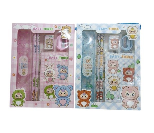 Producto - Set escolar "baby three" x6 piezas