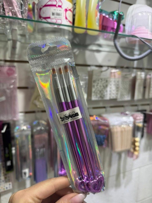 Producto - Pinceles para gel  x3 corazon