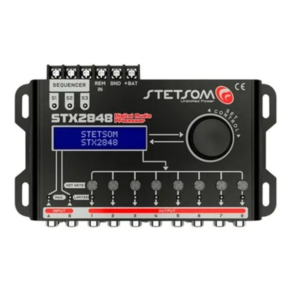 Producto - Stetsom de Audio STX2848 - Equalizador - 8 Canais